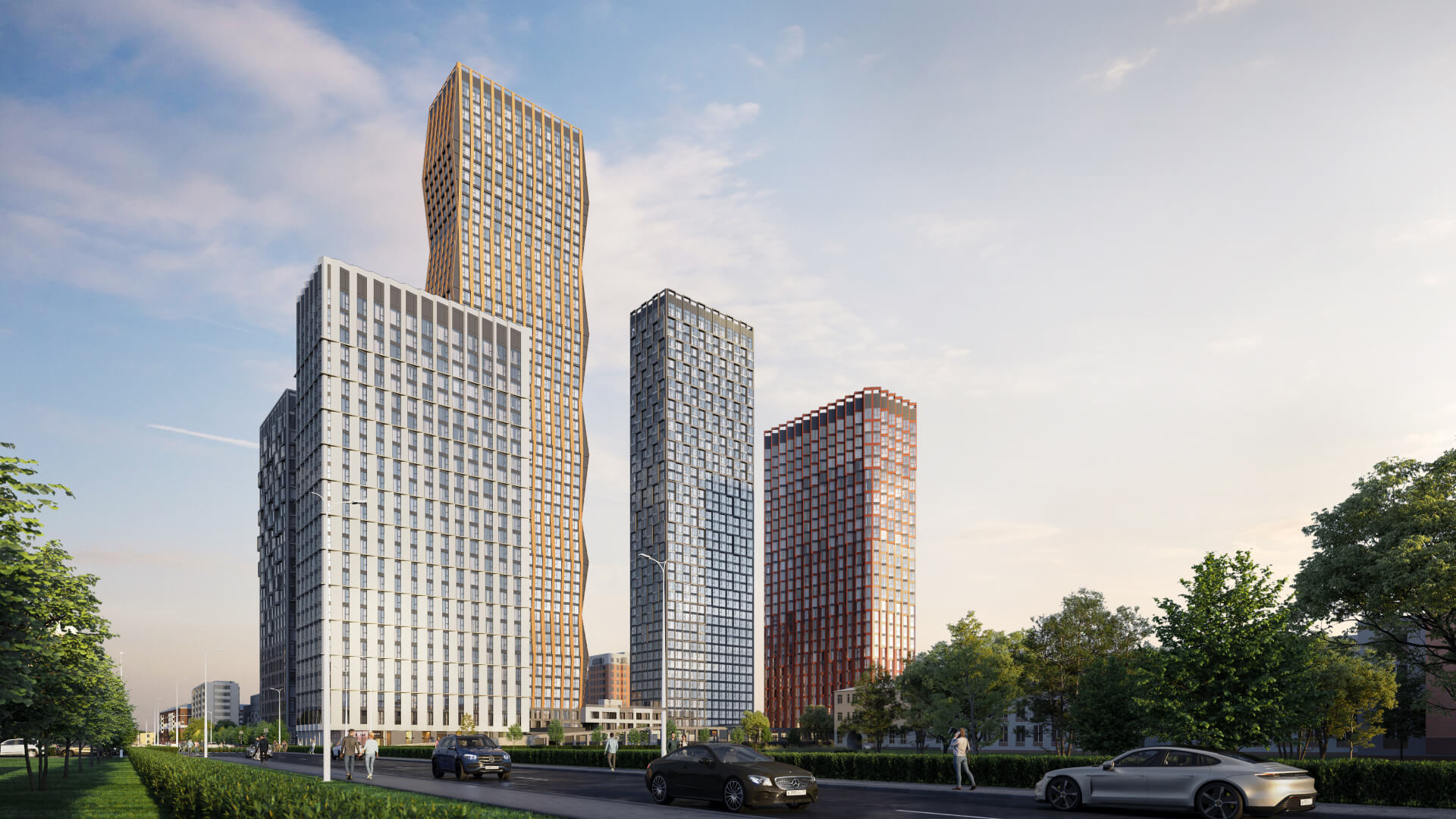 ЖК INDY Towers, Москва | Жилой комплекс «ИНДИ Тауэрс», Аквилон